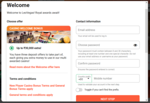 Leovegas Welcome Bonus