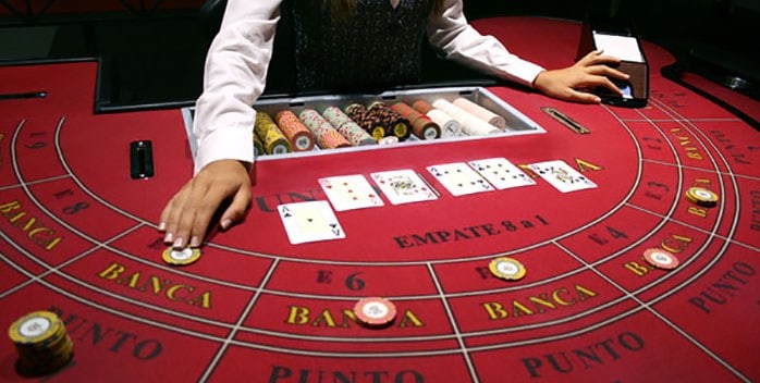 Baccarat Table