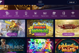 Selection of Slot games