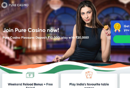 Welcome Bonus at Pure Win Casino