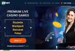 20BET Live Casino