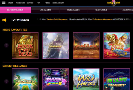 LuckyNiki Game Lobby